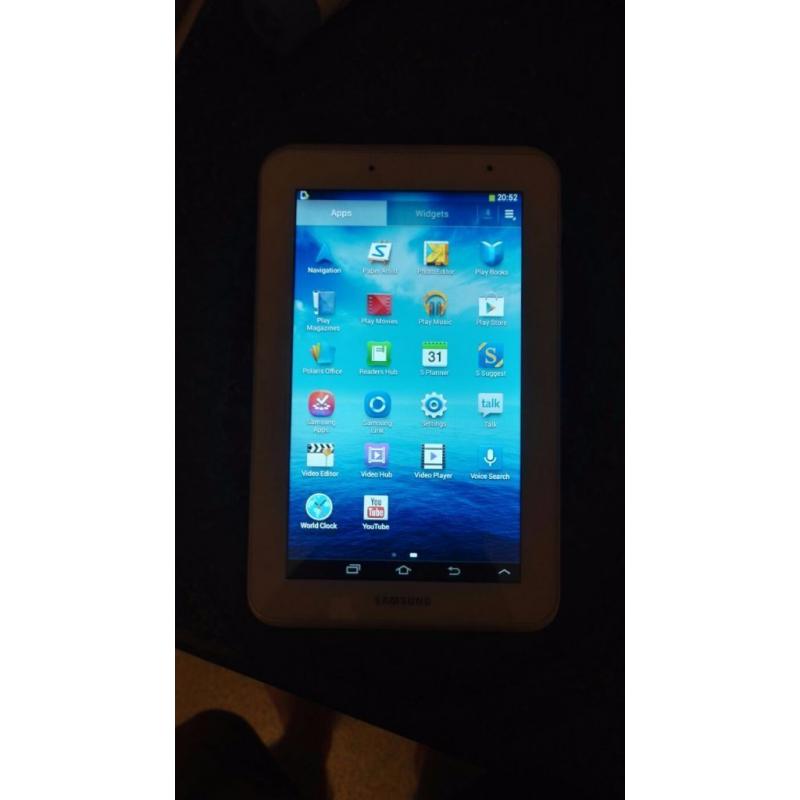 Samsung tablet.