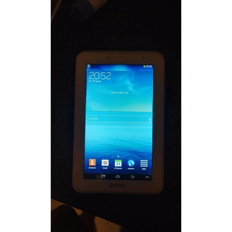 Samsung tablet.
