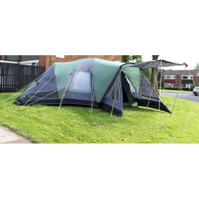 OUTWELL - Hartford XL 8 PERSON TENT, excellent condition, pitched recently for photos below.