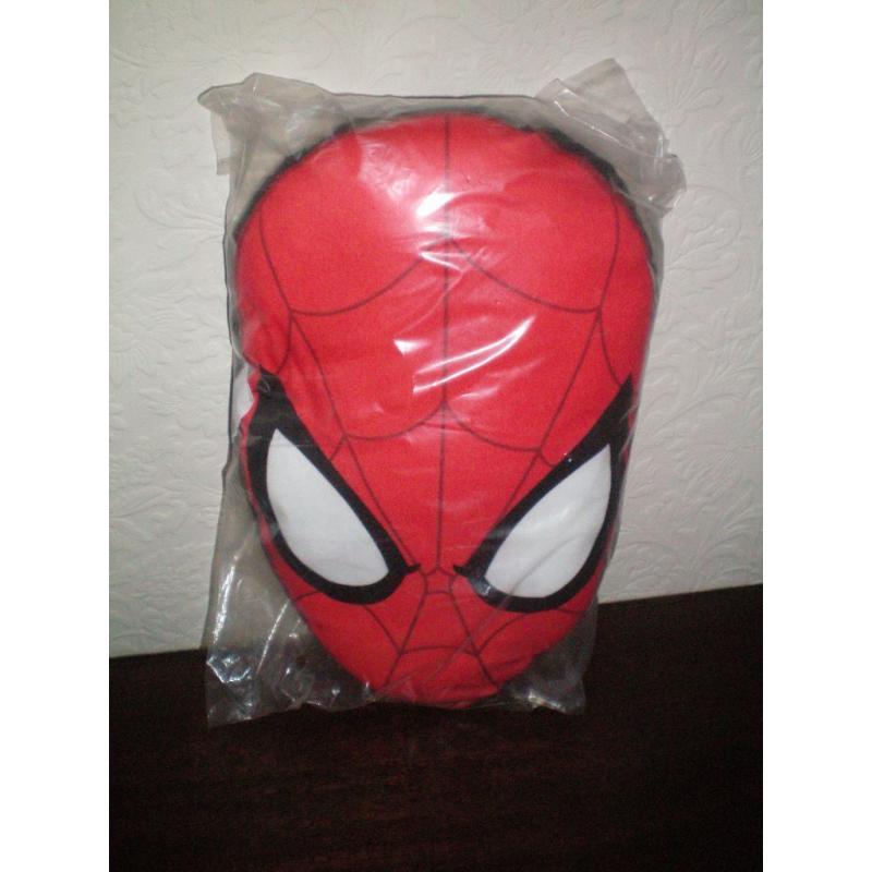 Spiderman cushion - Brand new in packaging, unopened.