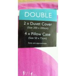 Double size twin duvet sets