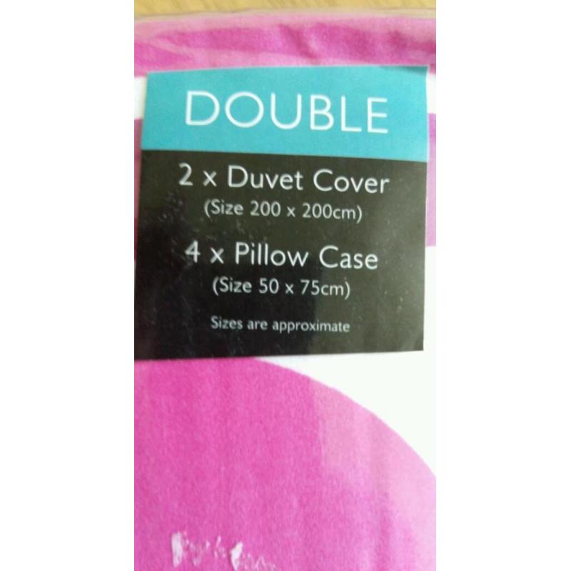 Double size twin duvet sets
