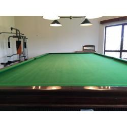 Full size snooker table