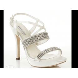 Gorgeous Benjamin Adams mimi bridal shoes , size 6 Brand New