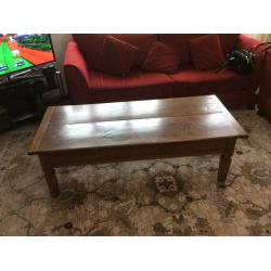 Antique French coffee table.