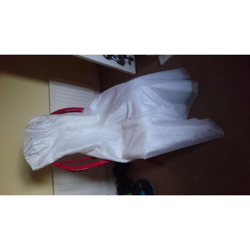 Jump white wedding dress size 6