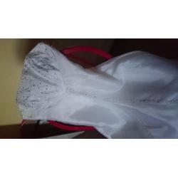 Jump white wedding dress size 6