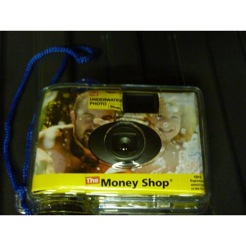 The money shop underwater camera