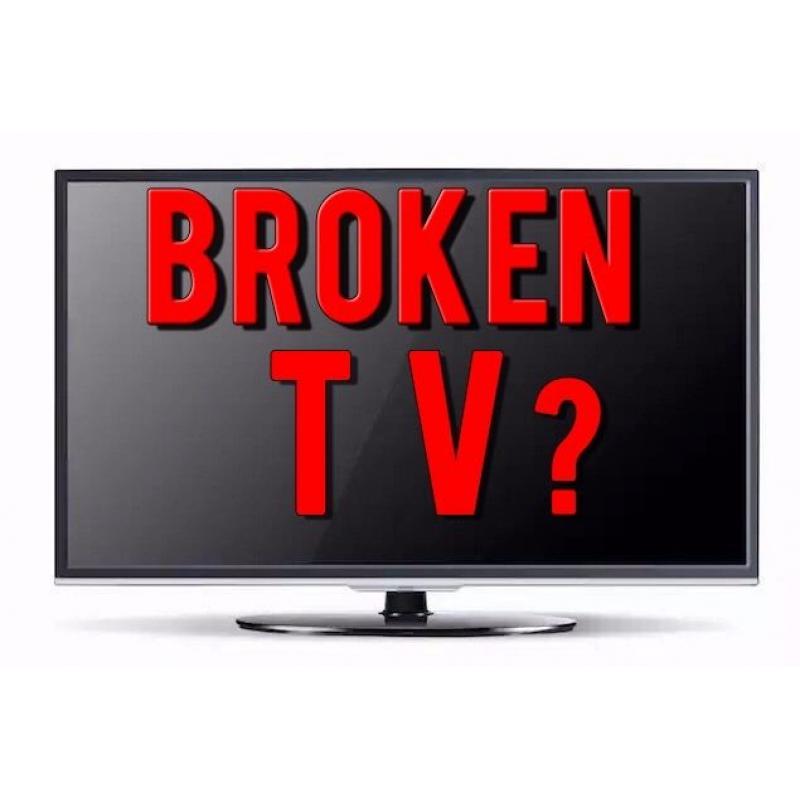 Looking to Buy Broken TV `s