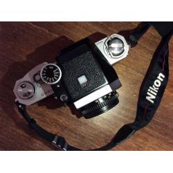 Nikon F Photomic - Nikkor 50mm F1.8 Pancake Lens - Strap