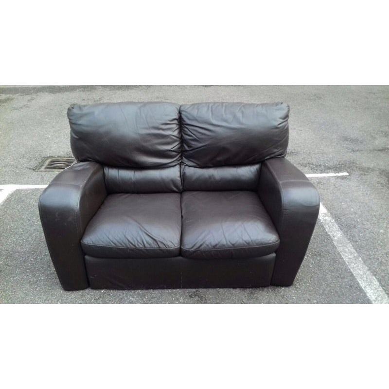 Leather sofa, Free delivery