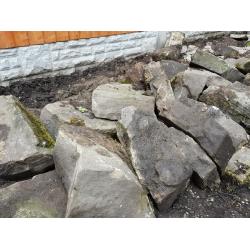 FREE large garden rocks