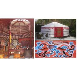 Mongolian Yurt/Gers - for Glamping, Eco Living, Campsites or Garden Furniture