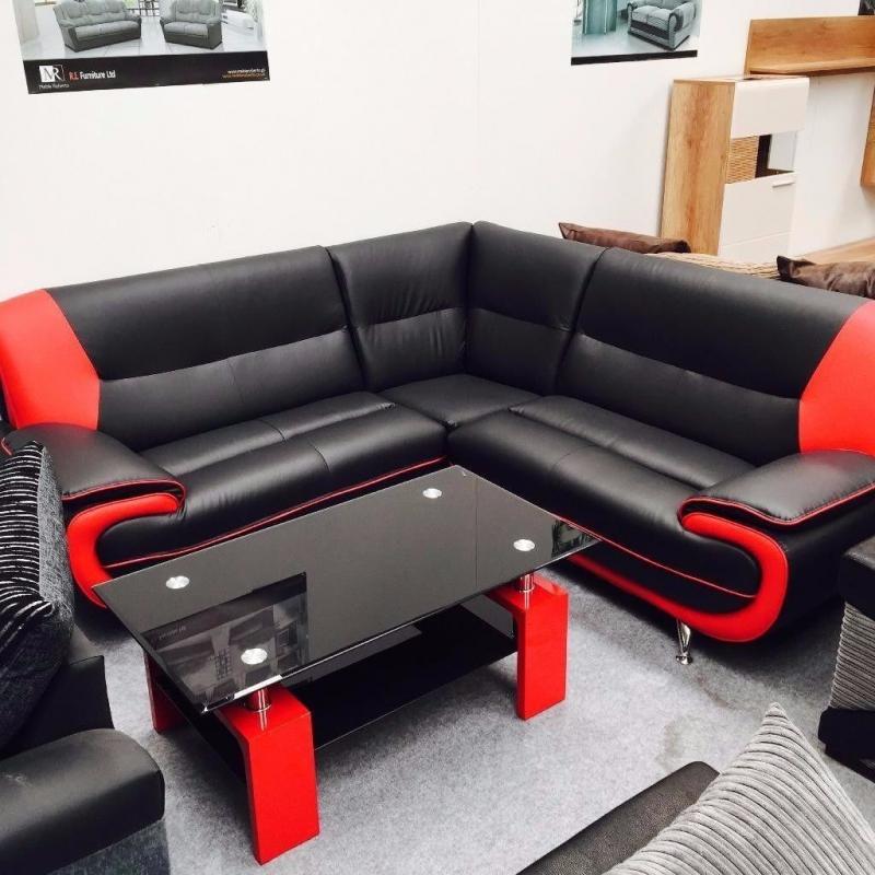 Retro design palmerro sofas / 3+2 seater set or corner sofa/ choice of 4 colours