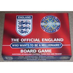 The Official England Who Wants to be a Millionaire Board Game - NEW, BOX SEALED