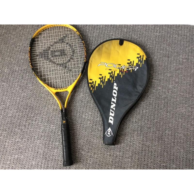 Dunlop Power Plus 105 tennis racket.