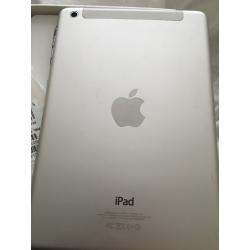 Apple iPad mini silver 16gb wifi + cellular (broken)