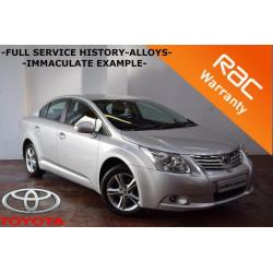 Toyota Avensis 2.0D-4D 2011 T2 -FULL SERVICE HISTORY-IMMACULATE EXAMPLE-