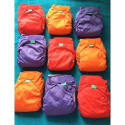 Brand new Tots bots Easyfit V4 reusable changing nappies from birth to toddler