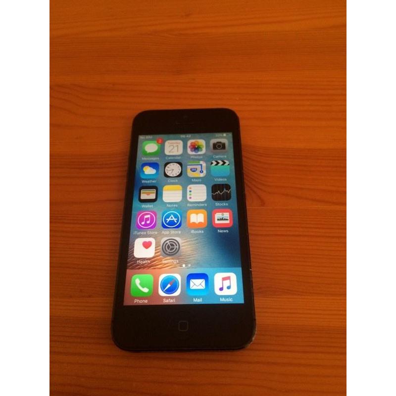 Black iPhone (unlocked, free delivery, more phones available)