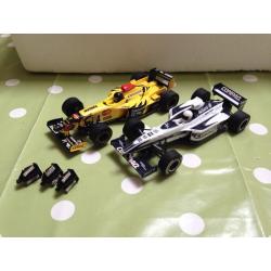 Large Formula One Williams F1 Team Scalextric Set - Fully Working - Great Condition