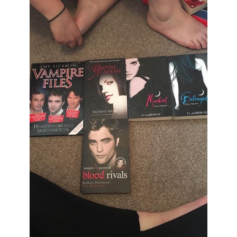 Vampire themed books