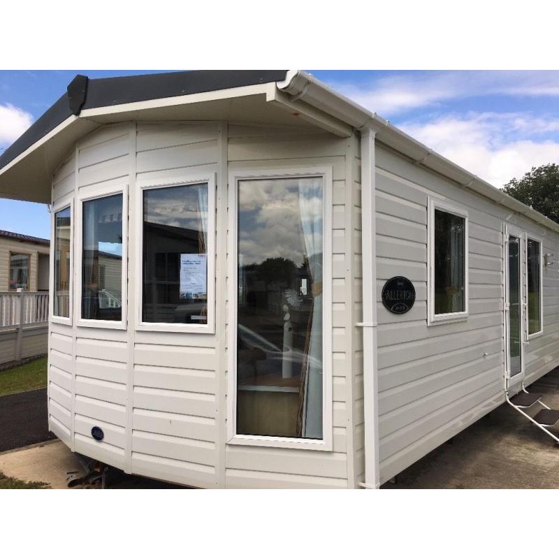 2 bed 12 foot wide static caravan for sale at Trecco Bay Holiday Park, Porthcawl, South Wales
