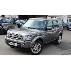 2010 LAND ROVER DISCOVERY 4 TDV6 HSE FANTASTIC STORNOWAY GREY WITH FULL LEAT
