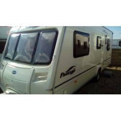 Bailey pageant auvergne 5 berth with motor mover touring caravan
