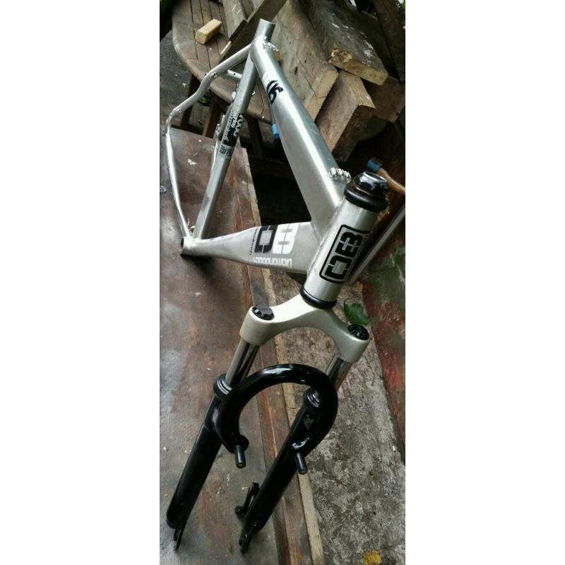 Diamondback hardtail mountain bike frameset