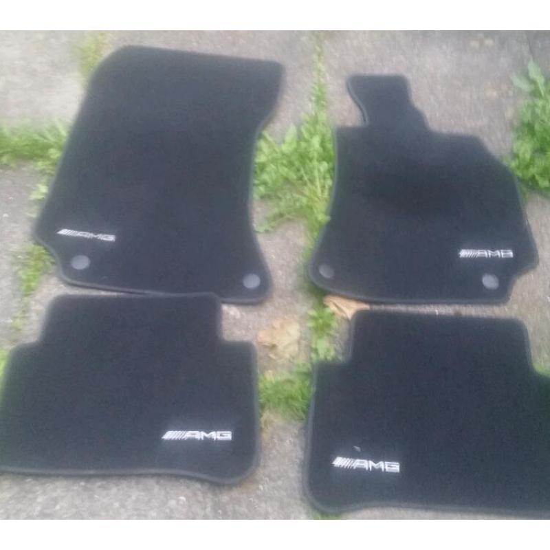 Quick sale GENNUE AMG car mats