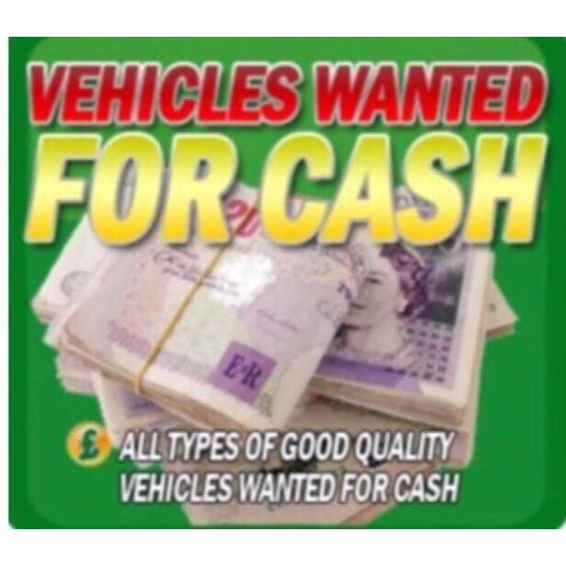 Wanted cars vans 4x4 top cash prices