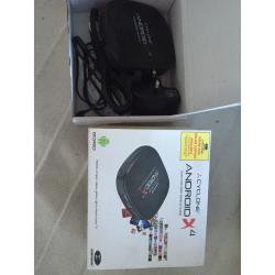 Android X4 tv box fully loaded