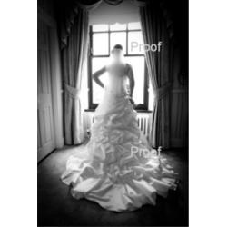 Stunning Allure Wedding Dress Size 14