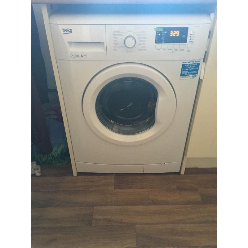 Beko washing machine 1400