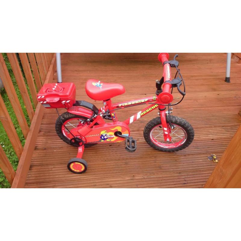 Child's Fire Chief Bike for sale