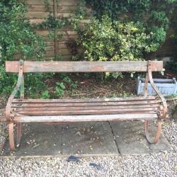 Victorian/Edwardian bench