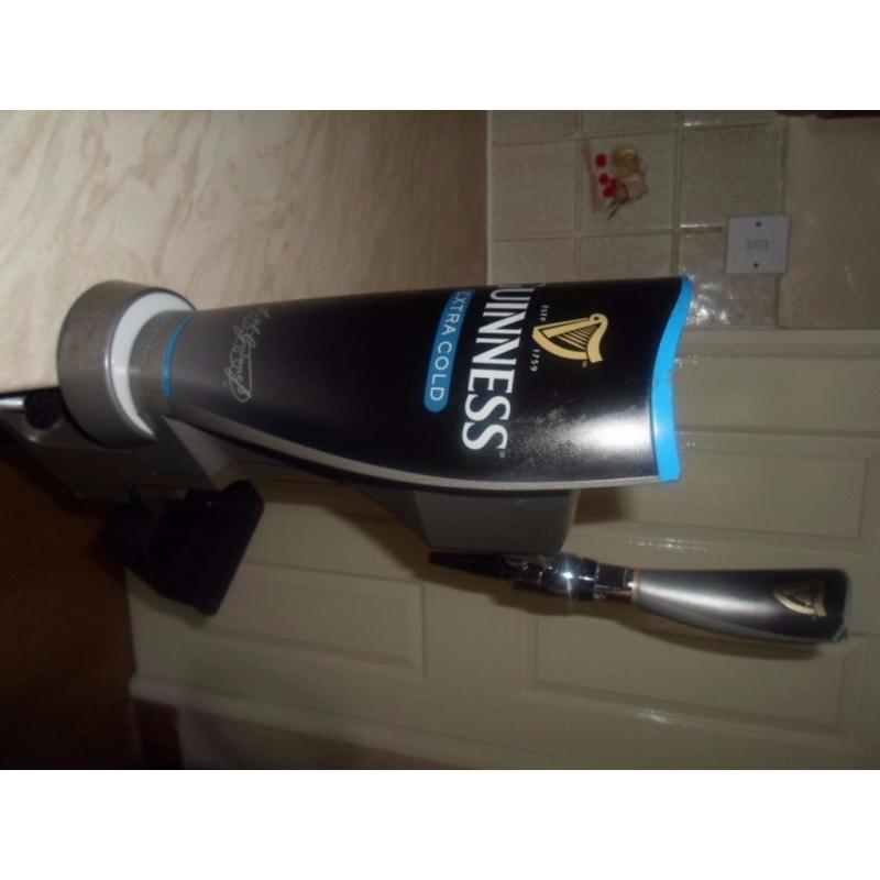Guinness extra cold pump in used condition