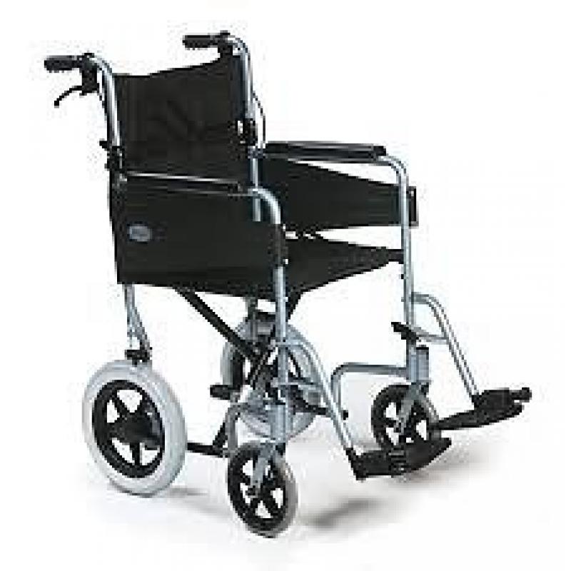 WHEEL CHAIR FOLDING TYPE IN VERY NICE CONDITION