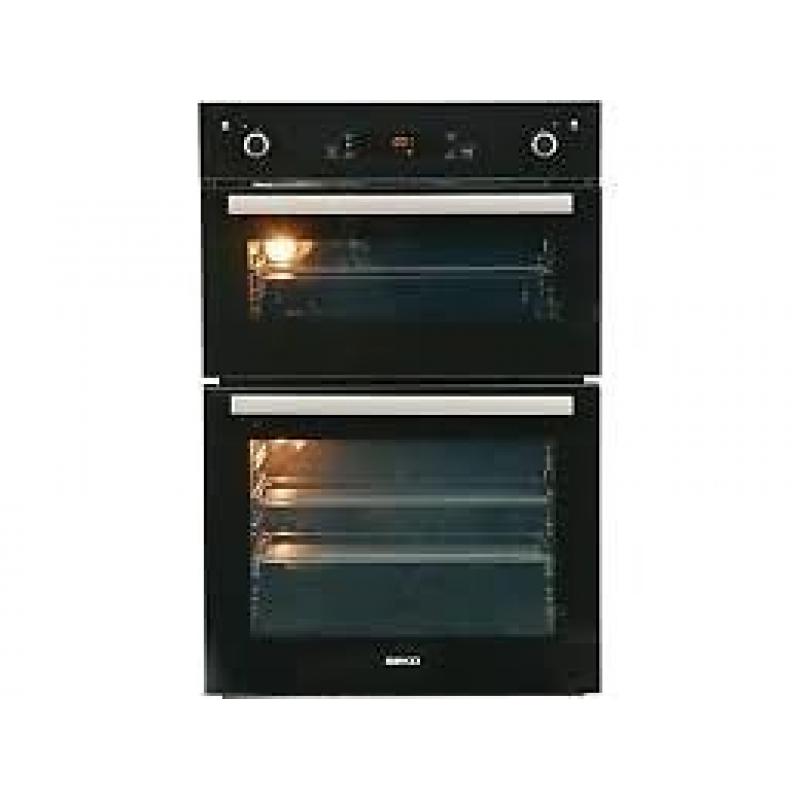 Brand new Beko double oven still in shrink wrap as delivered, unwanted free gift from B&Q