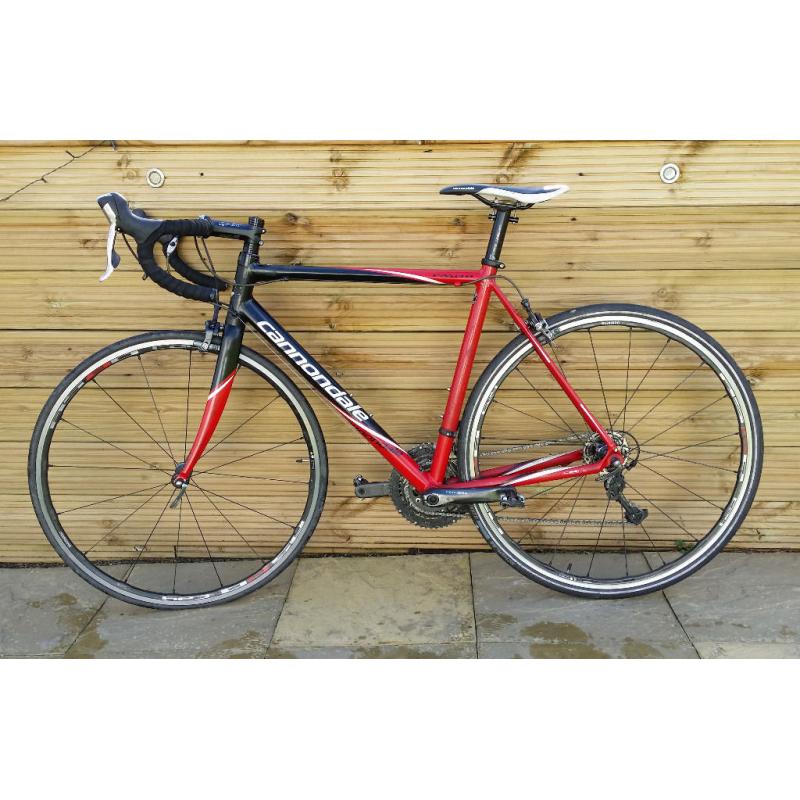 Cannondale CAAD8 54cm bicycle full ultegra with RS80 C24 wheels