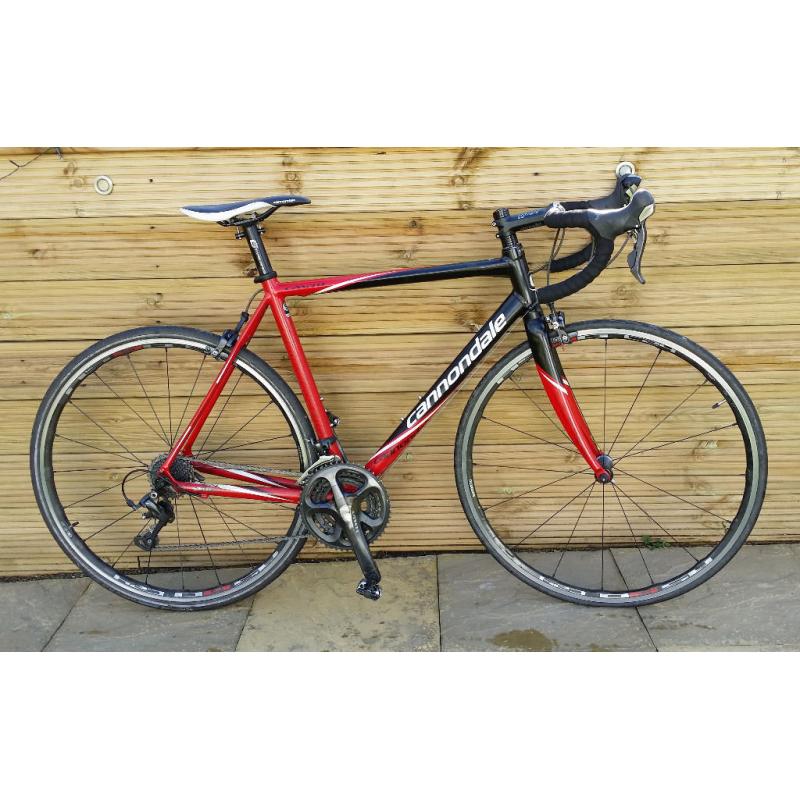 Cannondale CAAD8 54cm bicycle full ultegra with RS80 C24 wheels