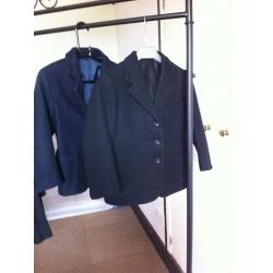 2 SCHOOL BLAZERS WOOL- AGE 5/6 AND 6/7 SUIT P1-2 AND P2-3 VERY GOOD CONDITION