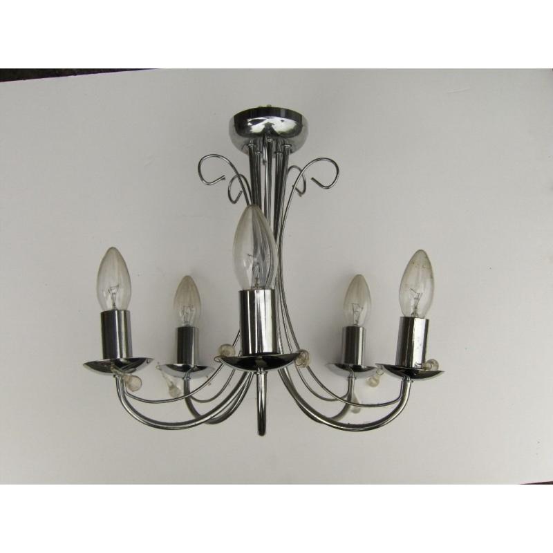 candlelarbra style electric wall lights x 6 , plus centre candelarbra includes bulbs