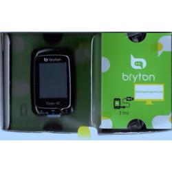 Bryton Rider 40 GPS Cycling Computer with pre-loaded workout programs and test workouts.