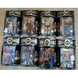 Jakks WWE Classic Superstars Series 10 - 18 New Boxed Figures MOC (Individually priced in listing)
