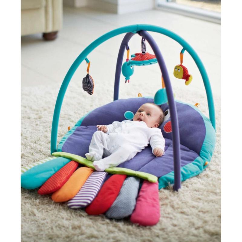 Mamas & Papas Babyplay Tummy Time Octopus Playmat and Gym Toy