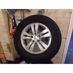 x4 16'' Kia Sportage Alloy Wheels with tyres