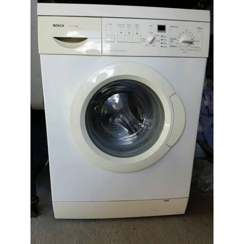 Bosch washing machine classix 1400 spin