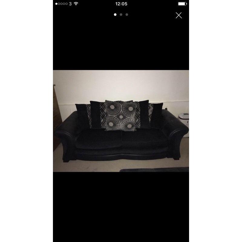 DFS three seater sofa fab condition